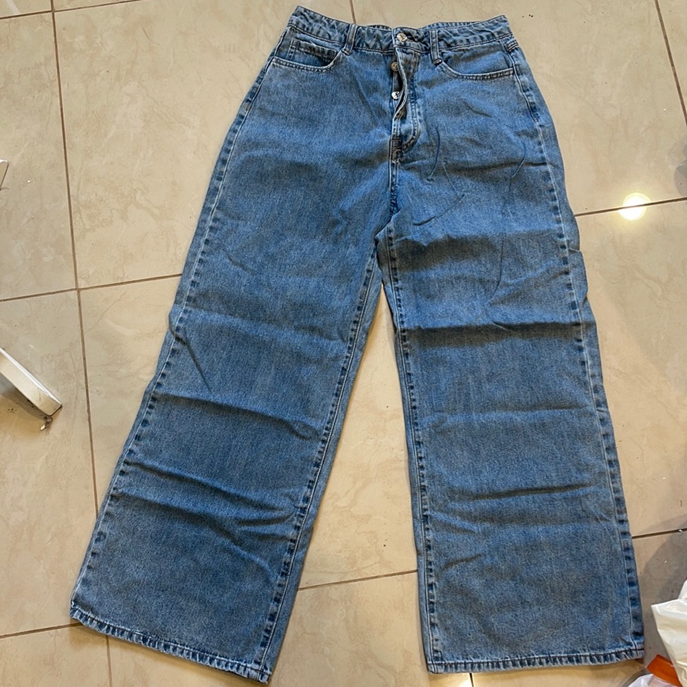 Forever 21 wide leg jeans sz 30